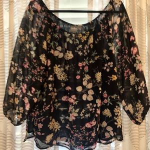 Floral Flowy Top